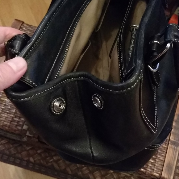 Coach black Satchel - Picture 8 of 14